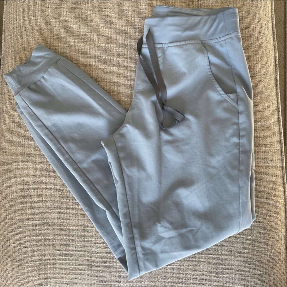 Dusty blue scrubs set